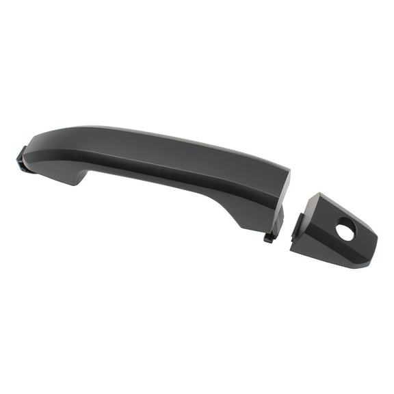 Brock Replacement Driver Front Outside Door Handle w/ Cap Keyhole PTM Compatible with 14-19 Silverado Sierra Pickup Truck & 19 Sierra Limited/Silverado LD WITHOUT Passive Entry 13583889 13583894
