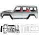 thumbnail image 1 of Car Body Shell RC Truck Body Tracción en las cuatro ruedas Coche de escalada Coches de juguete Accesorios de automóviles Vehículos Motores de juguete Herramientas de reparación 1 pieza gris Eigraketly FN001776-01, 1 of 7