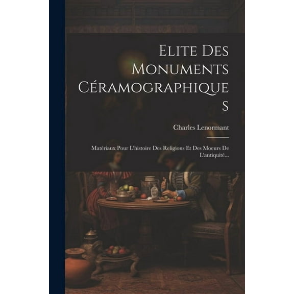 Elite Des Monuments Céramographiques: Matériaux Pour L'histoire Des Religions Et Des Moeurs De L'antiquité... (Paperback)