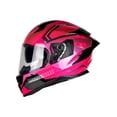 thumbnail image 1 of Casco Integral De Moto Kov Ares Knox Rosa Negro Dot, 1 of 5