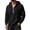 02-Black, variant on Atogsazn Mens 1/4 Zip Oversized Hoodies Casual Long Sleeve Hooded Sweatshirt Fall Winter Tops with Pocket Blue M Fashion