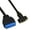 50cm, variant on USB C to IDC20P Front Panel Header Female to Female Extension Cable 5Gbps Flexible Cable Replacement for PC Motherboards