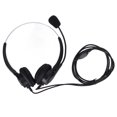 thumbnail image 1 of Auriculares para centro de llamadas Auriculares para teléfono de computadora de 3,5 mm con micrófono para seminarios web Oficina Centro de llamadas Negocios, 1 of 14