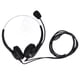 thumbnail image 2 of Auriculares Estéreo con Cable de 35 Mm para Centro de Llamadas Conector de  Auriculares con Cancelación de Ruido Auriculares para Teléfono de Computadora con Micrófono para, 2 of 8