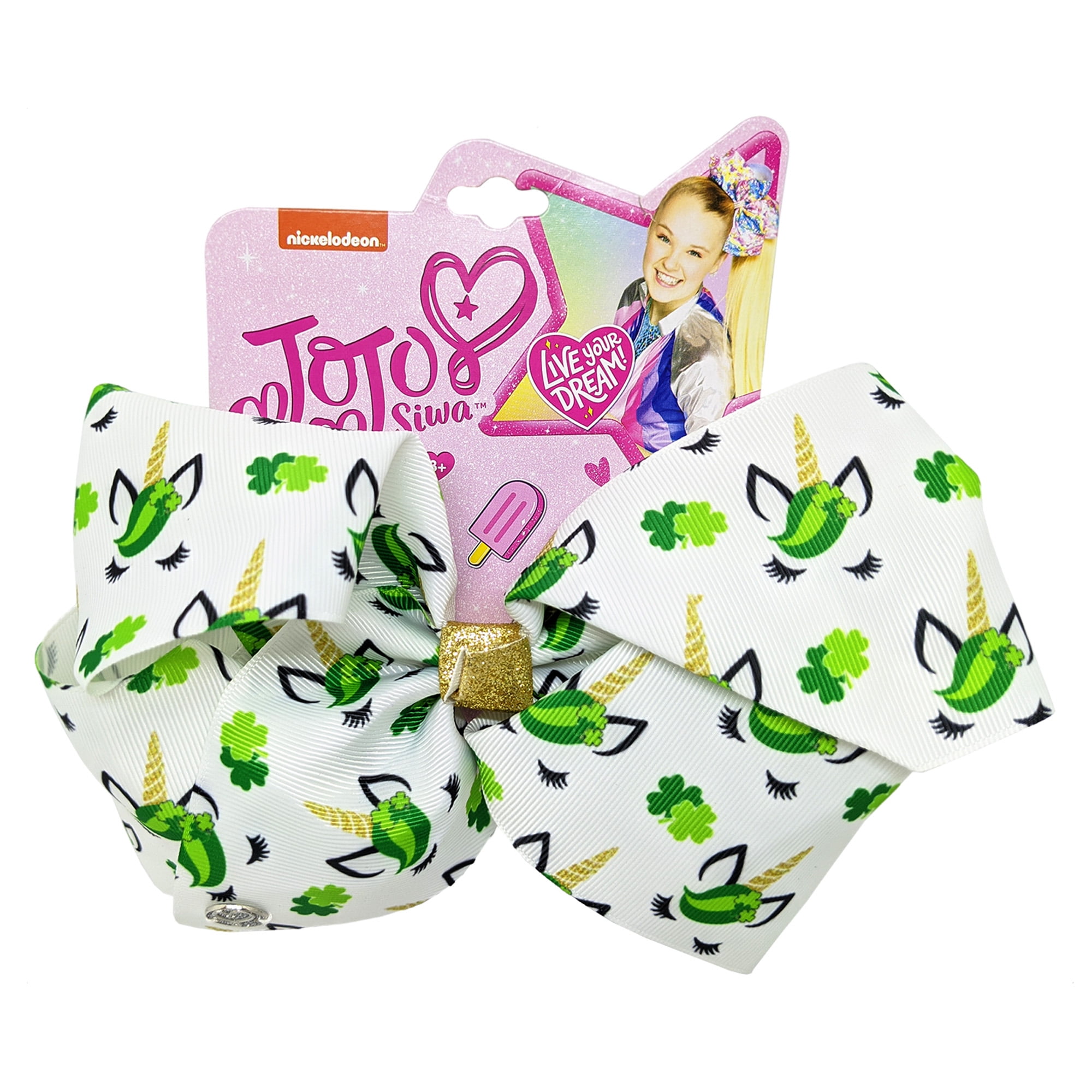 JoJo Siwa - Jo Jo Siwa Bow in a Fun Unicorn Print - Walmart.com