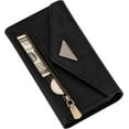 thumbnail image 6 of Wallet Case for Samsung Galaxy A14 for Women, Shoulder Crossbody Purse Handbag Neck Strap Lanyard Cover with ID Card Holder Phone Case for Samsung Galaxy A14 XK Black, 6 of 16