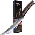 thumbnail image 1 of SYOKAMI Boning Knife for Meat Cutting, 6.5 Inch Fish Fillet Knife with Wood Handle, High Carbon Razor Sharp Curved Blade Deboning Knife with Exquisite Box Ideal for Thanksgiving, Thanksgiving Gift, 1 of 8