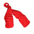 thumbnail image 1 of Solid Color 100% Polyester Fleece Unisex Winter Scarf (Red), 1 of 1