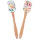 thumbnail image 3 of 2pcs Silicona raspador espátulas pastel de pastel espátulas mango de madera spatulas raspadores de cocina, 3 of 7