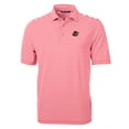 thumbnail image 2 of Men's Cutter & Buck Red Rochester Red Wings Big & Tall Virtue Eco Pique Stripe Recycled DryTec Polo, 2 of 3