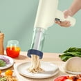 thumbnail image 6 of Dvumao Kitchen Supplies, Wireless Handheld Noodles Machines 6 Types Of Noodles Molds To Choose From Portable Household Noodles Press, Mom Gifts, 6 of 6