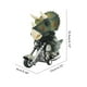 thumbnail image 2 of Bewildely Mini dinosaurios coches juguete fricción alimentado simulación motocicleta modelo juguetes portátil Dino motocicleta juguete niños Juguetes Tirano, 2 of 6
