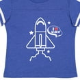 thumbnail image 4 of Inktastic Rocket Ship I Love Space Boys or Girls Toddler T-Shirt, 4 of 5