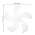 thumbnail image 2 of Nestingho Standing Pedestal Fan Repair Part Transparent Plastic Blades Safe and Stable Fan Accessory, 2 of 8