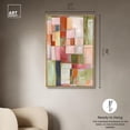 thumbnail image 5 of Doll Memories - Multi-colored Glaze Greenery Canvas Print Patel Art Prints by Art Remedy, Gold Frame, 30 x 45, 5 of 7