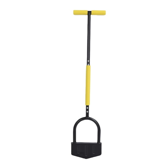 Edger Lawn Tool, T Handle Manual Lawn Edger Stainless Steel for Driveway