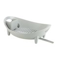 thumbnail image 1 of Bamboohart Polypropylene Dish Drying Rack with Drainboard  Space-Saving and Multifunctional for Kitchen Countertops (42.5x32x14.5cm), 1 of 7