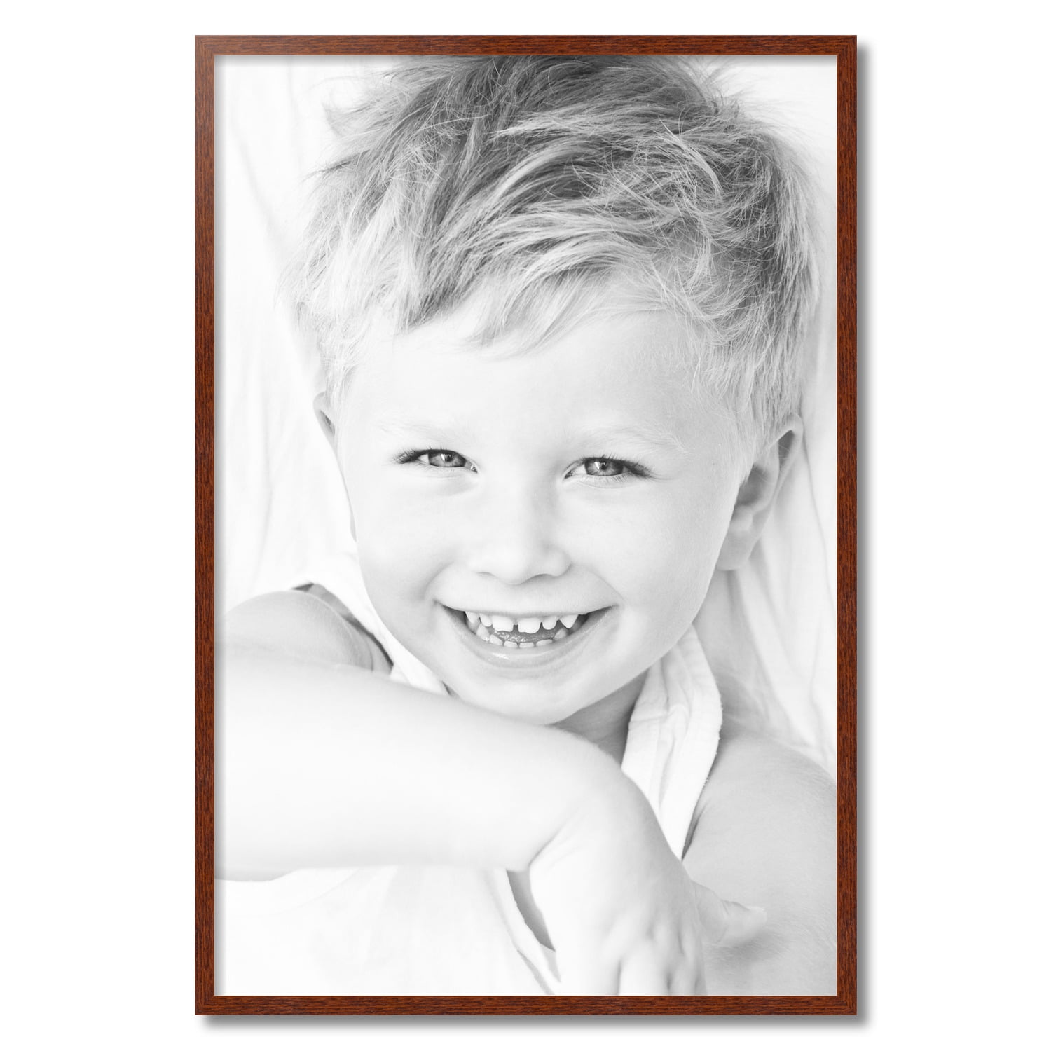  ArtToFrames 6x10 Inch Black Picture Frame, This 1.25 Inch  Custom Wood Poster Frame is Black - Comes with Regular Glass and Corrugated  Backing (2WOMD10188-6x10)
