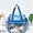 Blue, variant on Clear Bag for Stadium Events, Pvc Transparent Backpack with Adjustable Straps, Heavy-Duty Stadium Approved Bag for Work & Sports