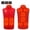 1-Red, variant on REORIAFEE Heating Vest Unisex Outdoor Warm with 9 Heating Zones Electric Heated Coat without Power Bank Heating Jacket Outdoor Hiking Vest Black L