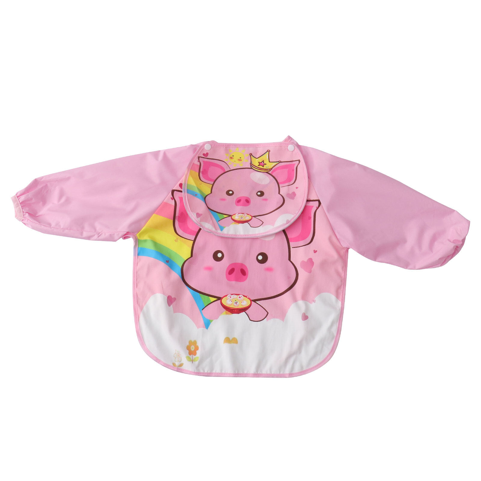 Baby eating smock Practical Baby Painting Smock Adorable Infant Eating