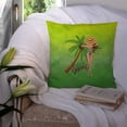 thumbnail image 3 of Carolines Treasures BB7452PW1414 Hello Summer Lady in Swimsuit Fabric Decorative Pillow  14Hx14W multicolor, 3 of 4