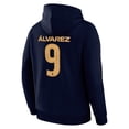 thumbnail image 4 of Icon Sports Official Argentine Football Association Julián Alvarez Pullover Hoodie - Unisex Adult - AFA117PH Navy L, 4 of 7