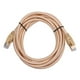 thumbnail image 2 of Cable de red Ethernet, plano de 10/cable con clips y conexión sin enganches, cable LAN para conmutador Ethernet. 10 metros, 2 of 9