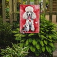 thumbnail image 2 of White Poodle My Valentine Garden Flag 11.25 in x 15.5 in, 2 of 5