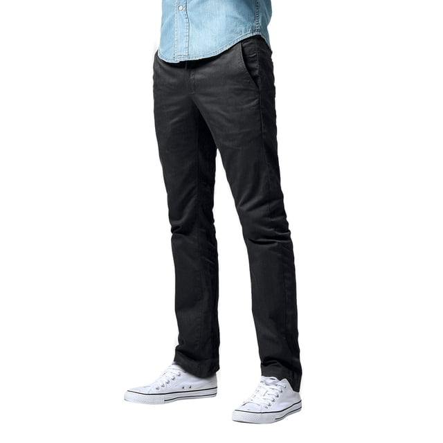 Pantalones Match 8113 Gris Carbón Hombre Corte Recto Talle 42