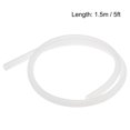 thumbnail image 3 of Uxcell Silicone Tubing, 5/8 inch ID x 13/16 inch OD 5ft Rubber Tube High Temp for Pump Transfer Clear, 3 of 3