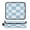 Light Blue and White Checkered, variant on Hair Tool Organizer Bag with Heat Resistant Mat Removable Travel Storage Case for Hot Air Brushes Curling Irons Brown and Cream Checkered