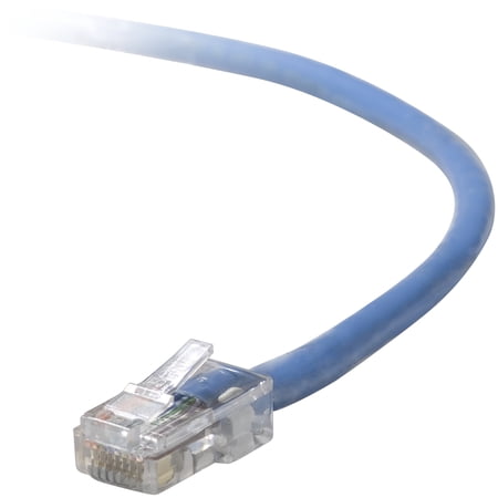 UPC: 0722868118436 | Belkin 3ft CAT5e Blue Assembled Patch Cable