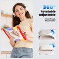 thumbnail image 3 of Junayo for iPad Pro 13 inch Case 2024 M4 Heavy Duty Shockproof Protective Case with Screen Protector Stand and Hand Strap Shoulder Strap Beige Series, 3 of 8