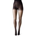thumbnail image 3 of HUE Women's Age Defiance Sheer with Control Top, Black - 3 Pair Pack, 3, 3 of 5
