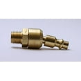 thumbnail image 3 of Uffy Industrial Style Ball Swivel 1/4" Connect NPT Male Quick Air Tool M Fitting, 3 of 4