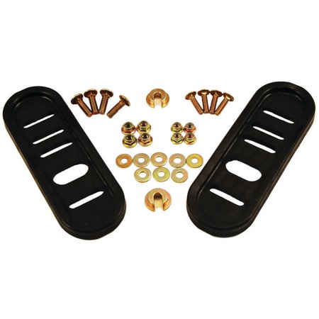 MTD Brands Snow Thrower Poly Slide Shoe Kit 490-241-0010