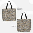 thumbnail image 2 of Balery Zebra Bolsa de Mano para Mujeres con Cremallera, Bolsa de Gimnasio con Compartimentos, Bolsa para Laptop, Bolsa para Trabajo, 2 of 7