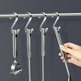 thumbnail image 4 of Cheers.US Stainless Steel S Hanging Hooks Outdoor,Utility S Shaped Hooks for Hanging Plants, Heavy Duty S Hooks for Hanging Clothes Towels, 4 of 7