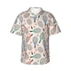 thumbnail image 1 of Fotbe Cute Tennis Racket Camisa Hawaiana para Hombre Unisex – Camisa Casual de Verano con Botones de Manga Corta de Algodón y Lino,Medium, 1 of 7