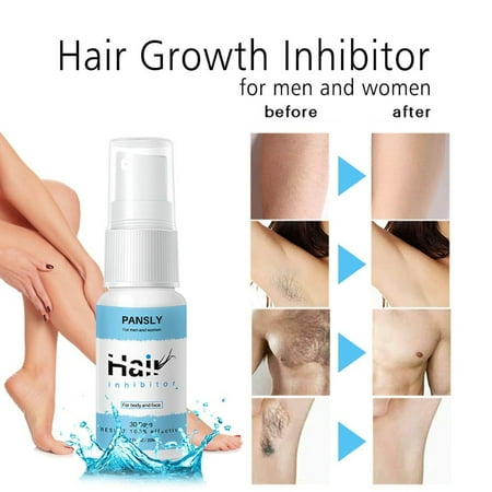 Kokovifyves Spray & Wipe Hair Removal Spray Away Natural Remover Hair Body Care 20Ml