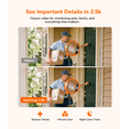 thumbnail image 4 of SensForge 2.5K Solar Powered Indoor/Outdoor Battery Camera, Dual-Band WiFi, Smart AI Human & Pet Detection, 32GB microSD Card Included, Color Night Vision, Magnetic Mount, Optional Subscription, 4 of 9