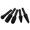 Black, variant on 5 Pack Rotary File Burr Set, Wood Carving Grinding Bits for Electric Rotary Tool, Woodworking Root Sculpting & Shaping Accessories