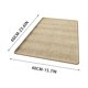 thumbnail image 3 of Alfombra absorbente para puerta interior 40x60 cm, lavable, antideslizante, para entrada, baño, sala de estar, dormitorio, ducha, cubresuelos atrapa suciedad, 3 of 9