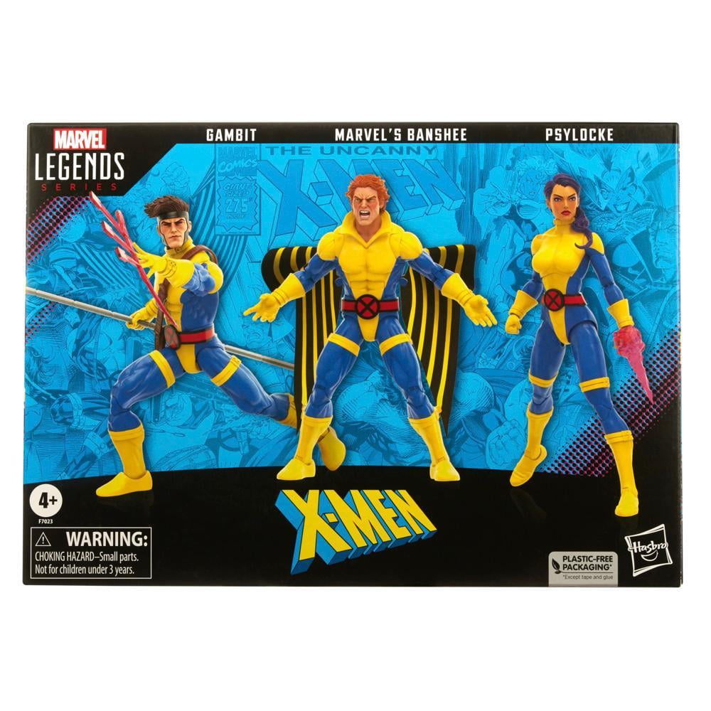 Marvel Legends Hasbro Collectible Adult Banshee Action Figures, Plastic Multicolor, 6”