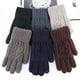 thumbnail image 4 of Guantes de pantalla táctil para hombre, guantes de invierno cálidos, acolchados y engrosados, guantes de punto jacquard, 4 of 5