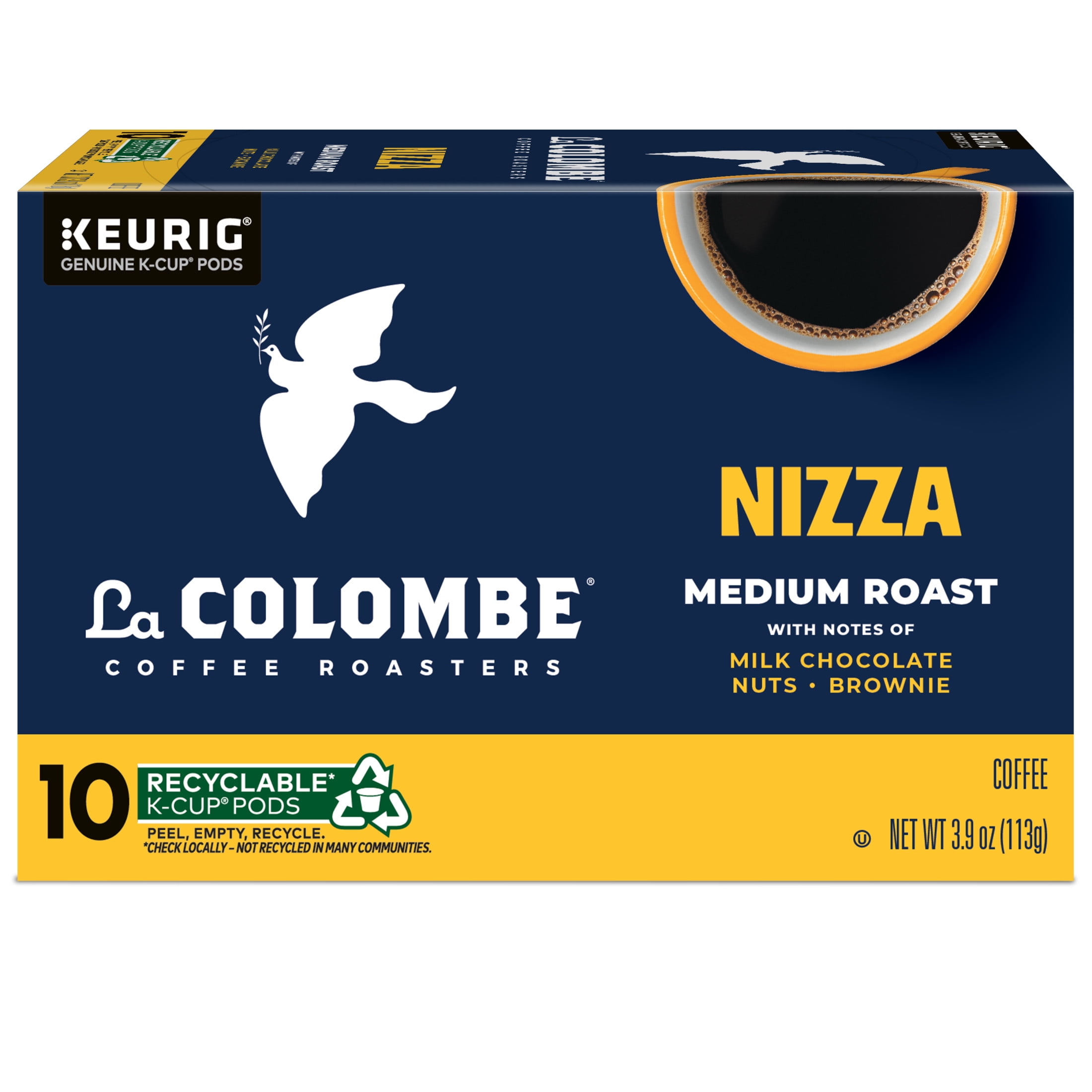 La Colombe Coffee Roasters, Nizza Medium Roast K-Cup Coffee Pods
