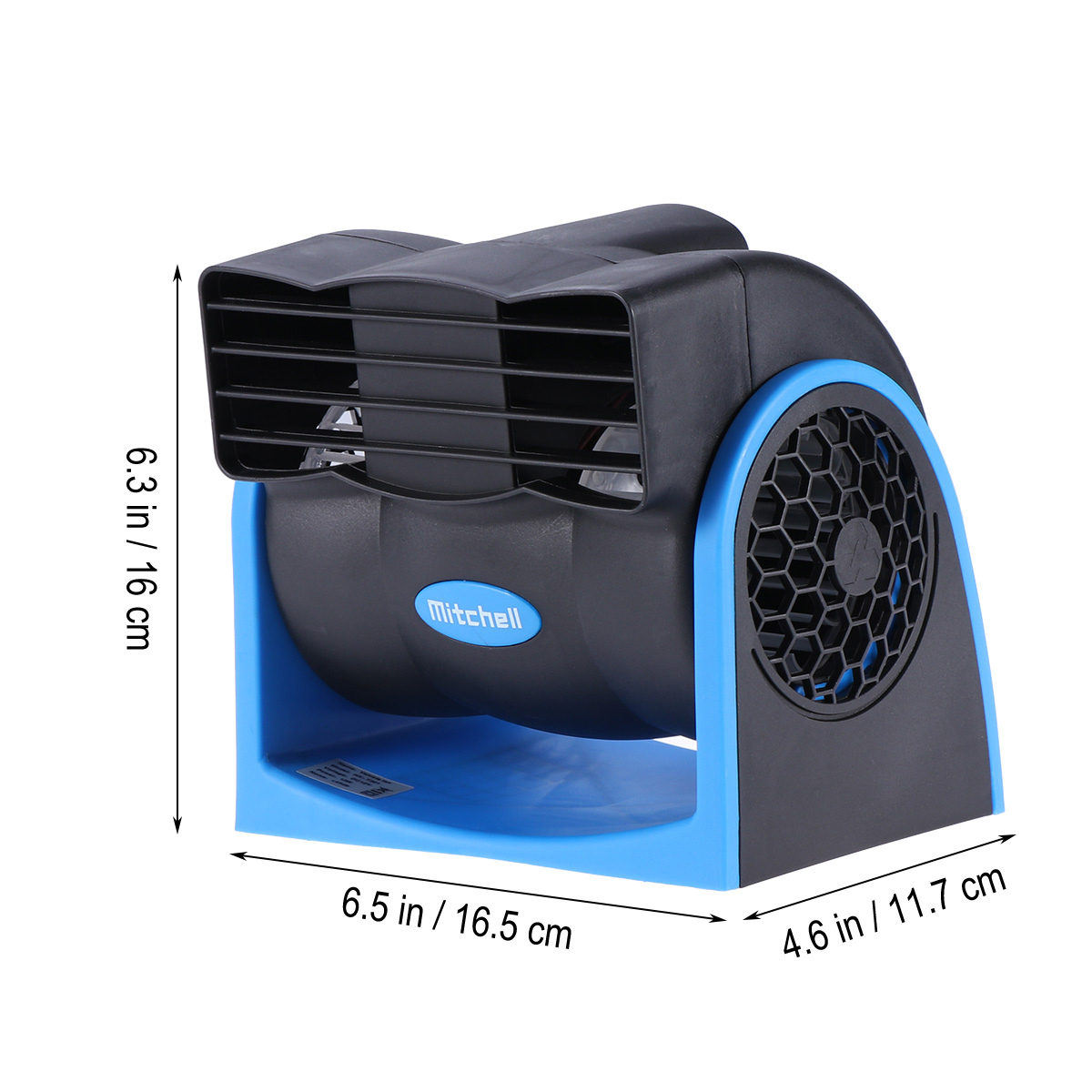 Car Cooling Fan 12v Air Conditioner Mini Portable for Cars Window Adjustable Speed