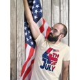 thumbnail image 2 of 4Th July Usa Independence Day T-Shirt Men -Image by Shutterstock, Male x-Large, 2 of 4