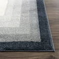 thumbnail image 3 of Abani Rugs Nuevo NUE180A Ivory Area Rug with Tonal Grey Border 7'9" x 10'2" - Cream, 3 of 5